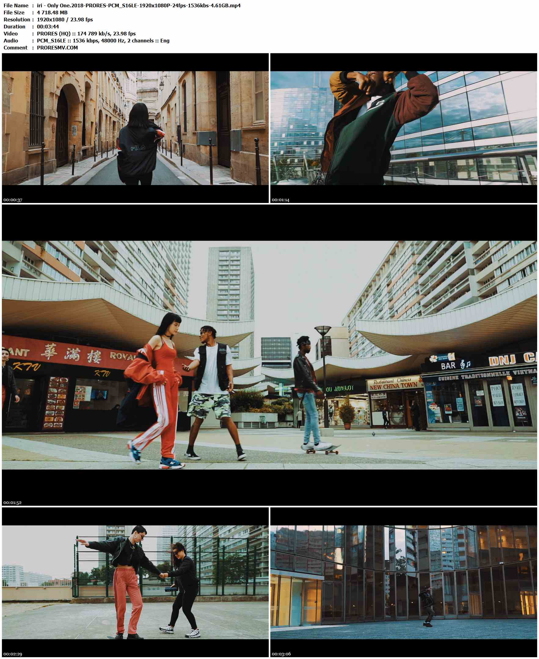 iri - Only One.2018-PRORES-PCM_S16LE-1920x1080P-24fps-1536kbs-4.61GB官方MV_高清MV